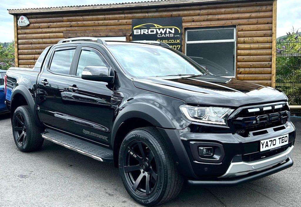 test22020 Ford Ranger 2.0 WILDTRAK ECOBLUE Diesel Automatic *** FINANCE AVAILABLE *** – Brown Cars Newry