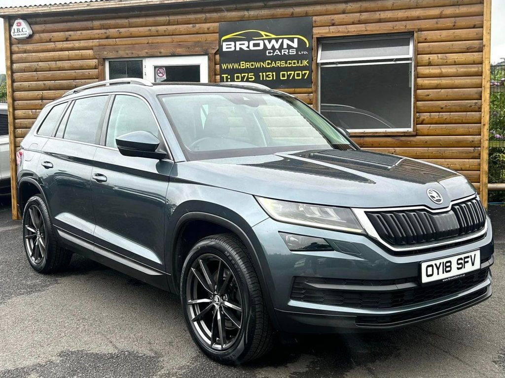 test22018 Skoda Kodiaq 2.0 EDITION TDI SCR DSG Diesel Semi Auto *** FINANCE AVAILABLE *** – Brown Cars Newry