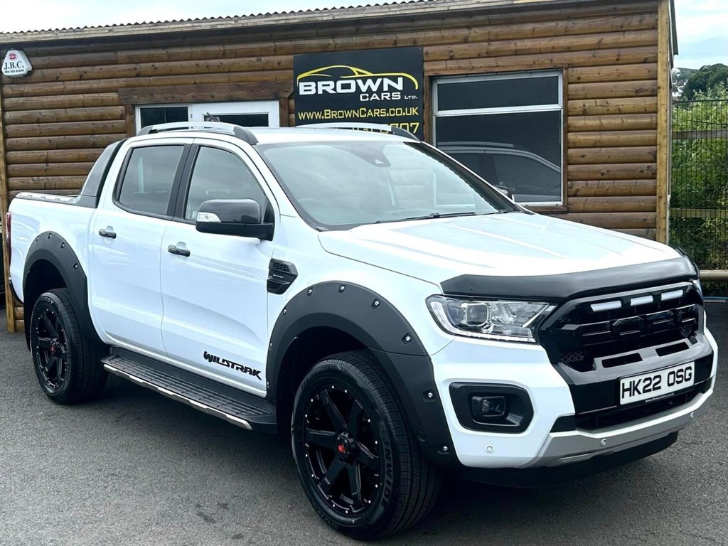 test22022 Ford Ranger 2.0 WILDTRAK ECOBLUE Diesel Automatic *** FINANCE AVAILABLE *** – Brown Cars Newry
