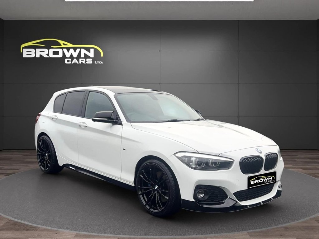 test22017 BMW 1 Series 2.0  M Sport Shadow Edition Hatchback r Diesel Auto Euro 6 (s/s) (150 ps) Diesel Automatic *** FINANCE AVAILABE *shadow ed *** – Brown Cars Newry