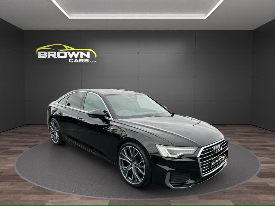 test22019 Audi A6 Saloon 2.0 TDI 40 S line Saloon r Diesel S Tronic Euro 6 (s/s) (204 ps) Diesel Automatic ** FINANCE AVAILABLE ** – Brown Cars Newry