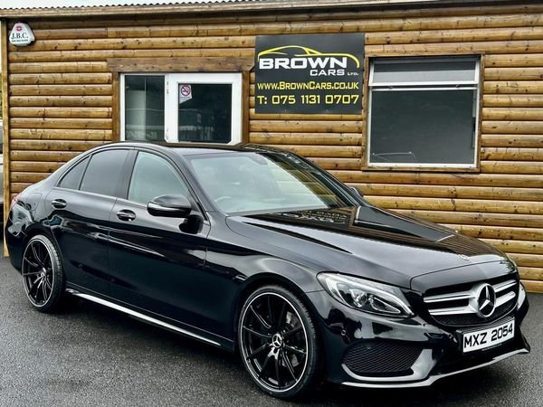 test22018 Mercedes-Benz C-Class 2.1 C 220 D AMG LINE Diesel Automatic ** FINANCE AVAILABLE ** – Brown Cars Newry