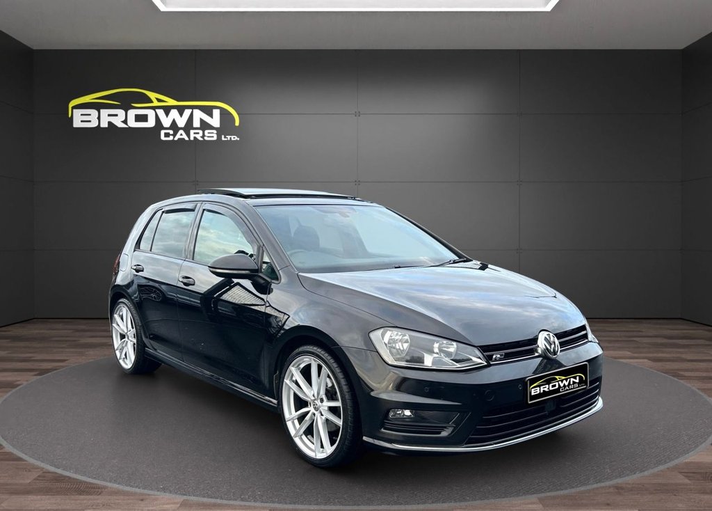 test22016 Volkswagen Golf 2.0 TDI BlueMotion Tech R-Line Edition Hatchback r Diesel DSG Euro 6 (s/s) (150 ps) Diesel Automatic *** FINANCE AVAILABLE *** – Brown Cars Newry