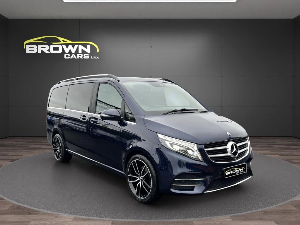 test22018 Mercedes-Benz V-Class 2.2 V AMG Line MPV r Diesel G-Tronic+ Euro 6 (s/s) 8 Seat LWB (190 ps) Diesel Automatic PAN ROOF – 8 SEATER – FINANCE – Brown Cars Newry