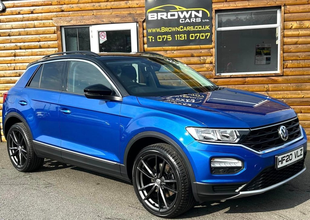 test22020 Volkswagen T-Roc 2.0 DESIGN TDI Diesel Manual ** FINANCE AVAILABLE ** – Brown Cars Newry