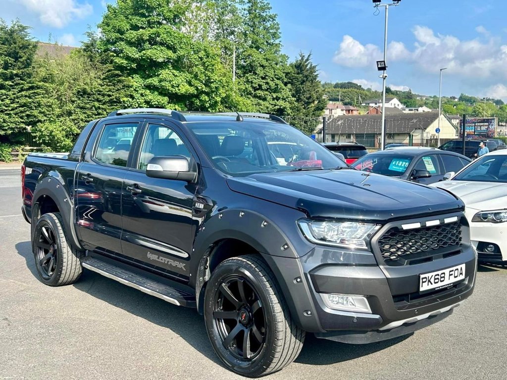 test22018 Ford Ranger 3.2 WILDTRAK 4X4 DCB TDCI Diesel Automatic ** FINANCE AVAILABLE ** – Brown Cars Newry