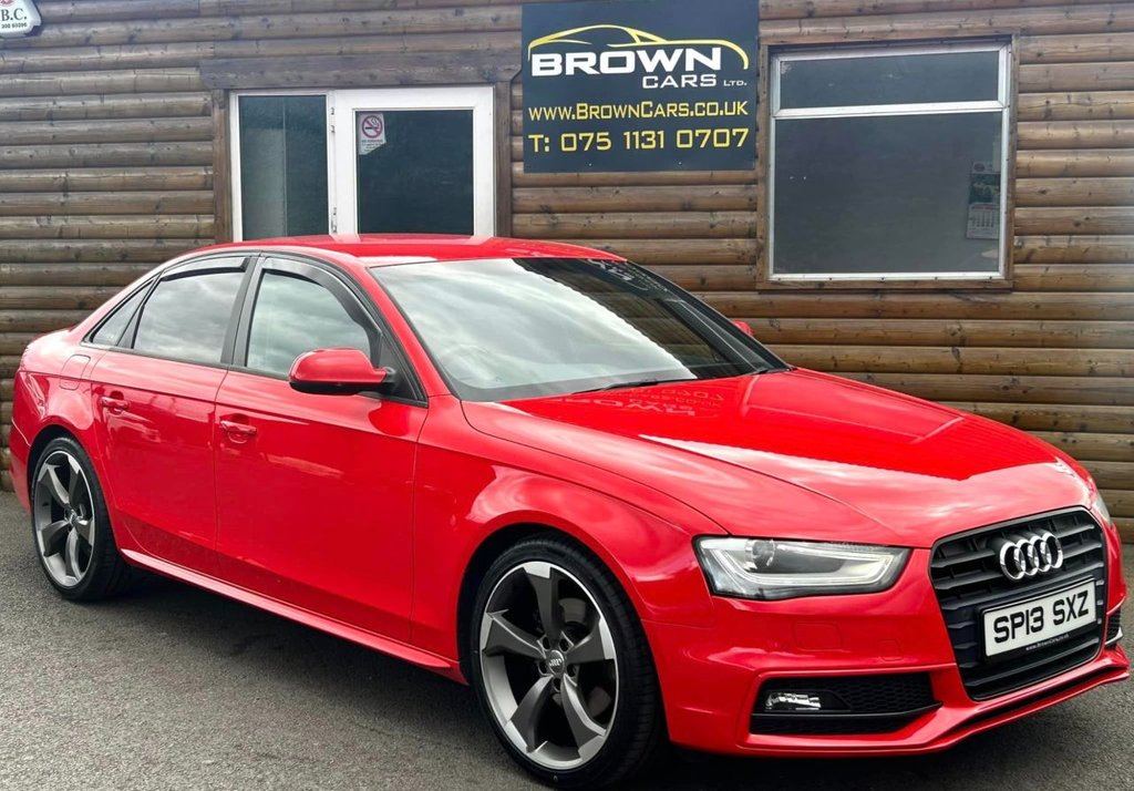 test22013 Audi A4 2.0 TDI BLACK EDITION Diesel Manual *** FINANCE AVAILABLE *** – Brown Cars Newry