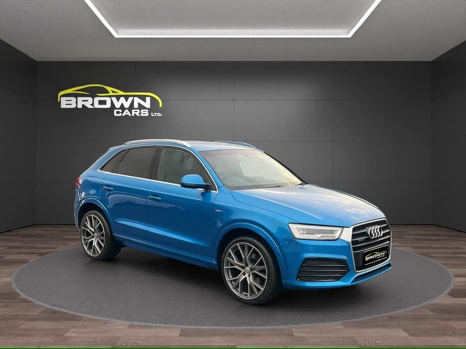 test22015 Audi Q3 2.0 TDI S line Plus SUV r Diesel S Tronic quattro Euro 6 (s/s) (184 ps) Diesel Automatic *** FINANCE AVAILABLE *** – Brown Cars Newry