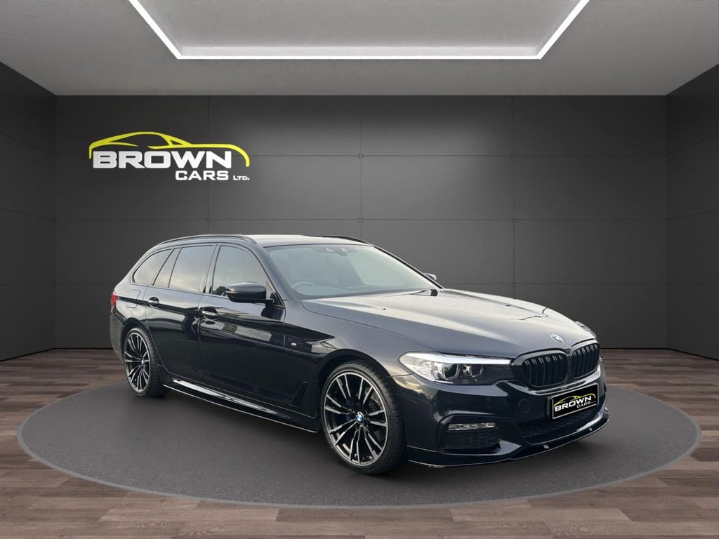 test22017 BMW 5 Series 2.0  M Sport Touring r Diesel Auto Euro 6 (s/s) (190 ps) Diesel Automatic *** FINANCE AVAILABLE *** – Brown Cars Newry