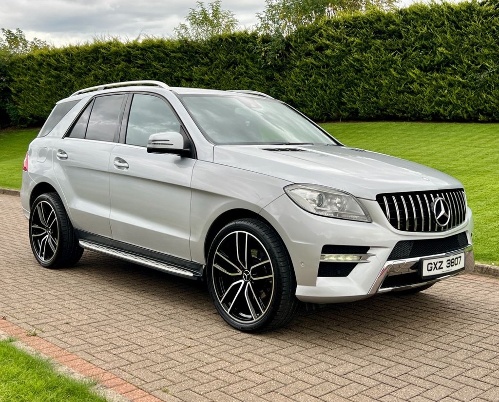 test22014 Mercedes-Benz M-Class 2.1 ML250 BlueTEC AMG Sport SUV r Diesel G-Tronic 4WD Euro 6 (s/s) (204 ps) Diesel Automatic  – MC autosales Magherafelt