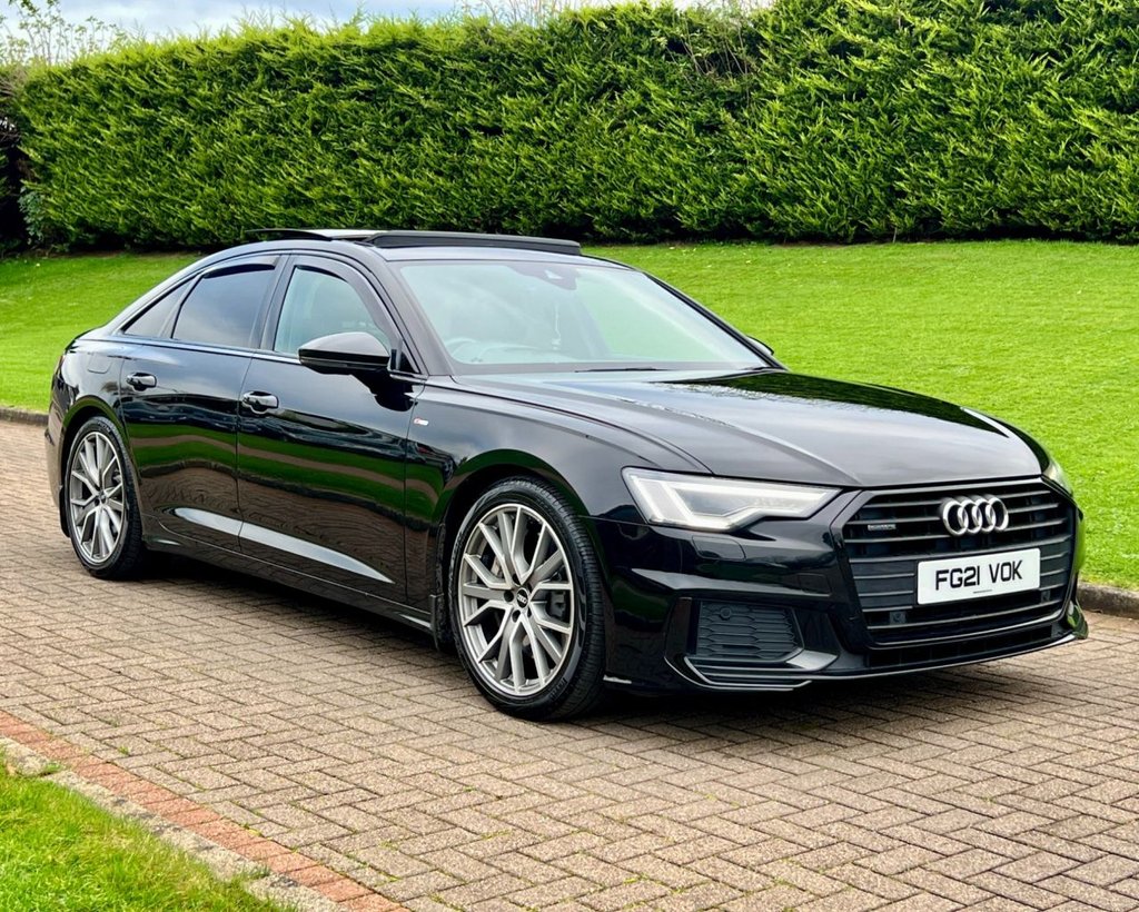 test22021 Audi A6 Saloon 2.0 TFSIe 50 Black Edition Saloon r Petrol Plug-in Hybrid S Tronic quattro Euro 6 (s/s) 17.9kWh (299 ps) Petrol Plug-In Hybrid Automatic  – MC autosales Magherafelt